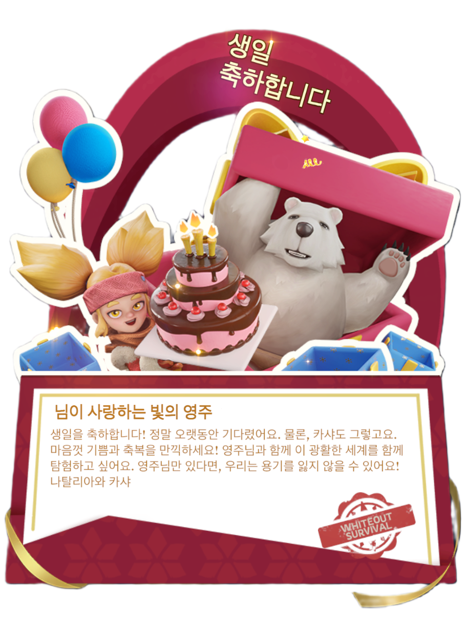 Birthday Message Card